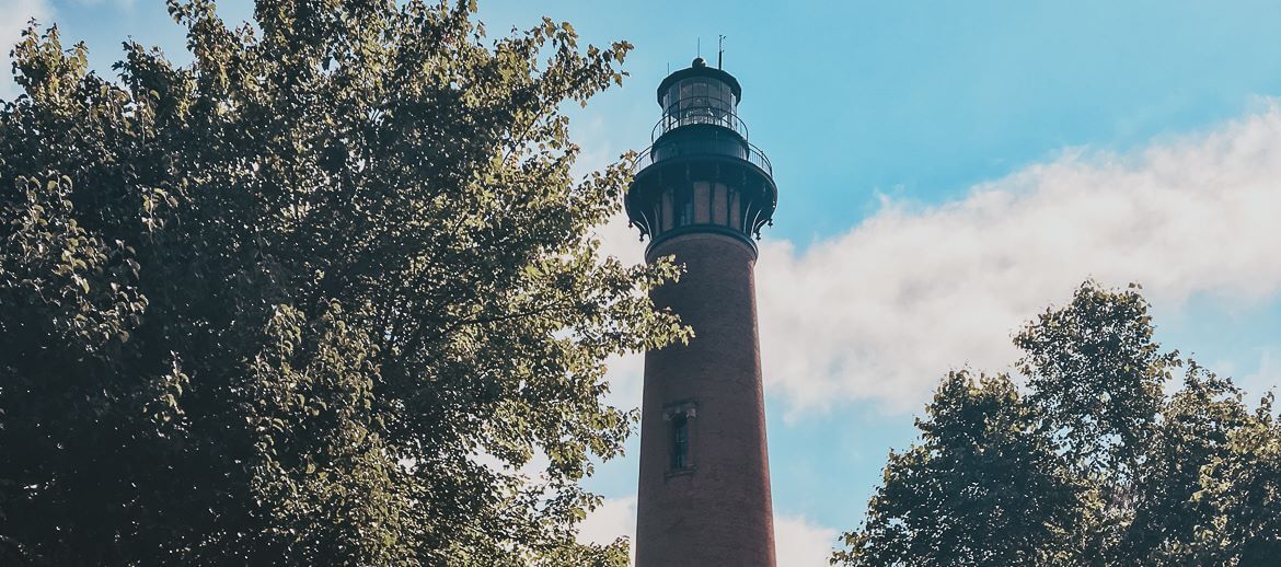 currituck beach lighthouse in corolla outer banks