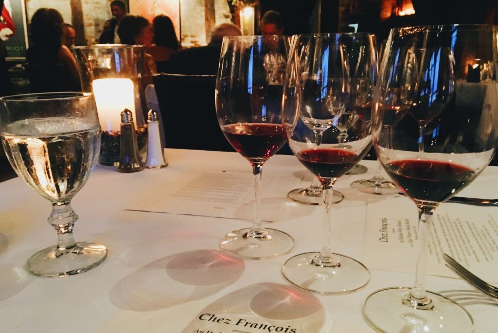Chez Francois wines