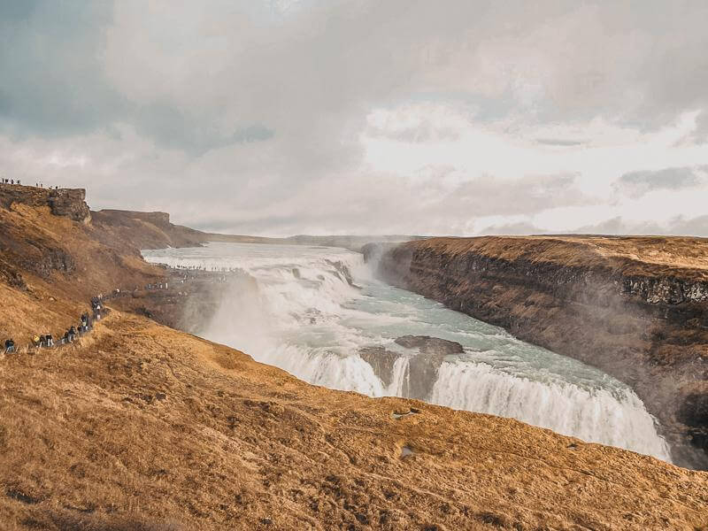 Gulfoss waterfall - Is Iceland worth visiting