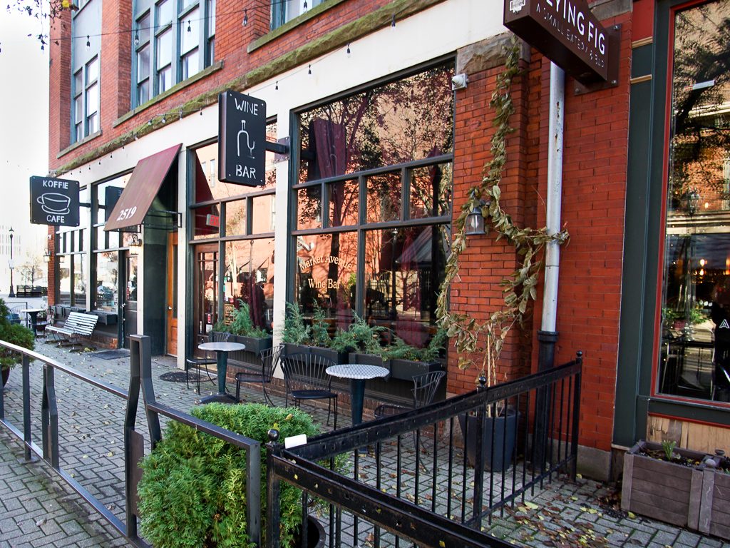 Wine Bar street view - wine bars in Cleveland Ohio