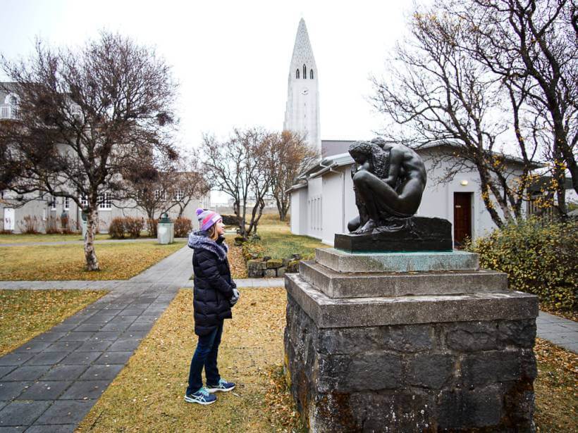 Einar Jónsson Sculpture garden in Reykjavik