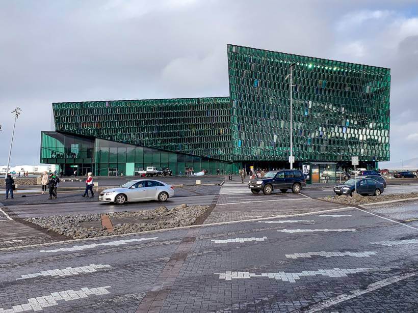 Harpa Concert Hall and Conference Center in Reykjavik