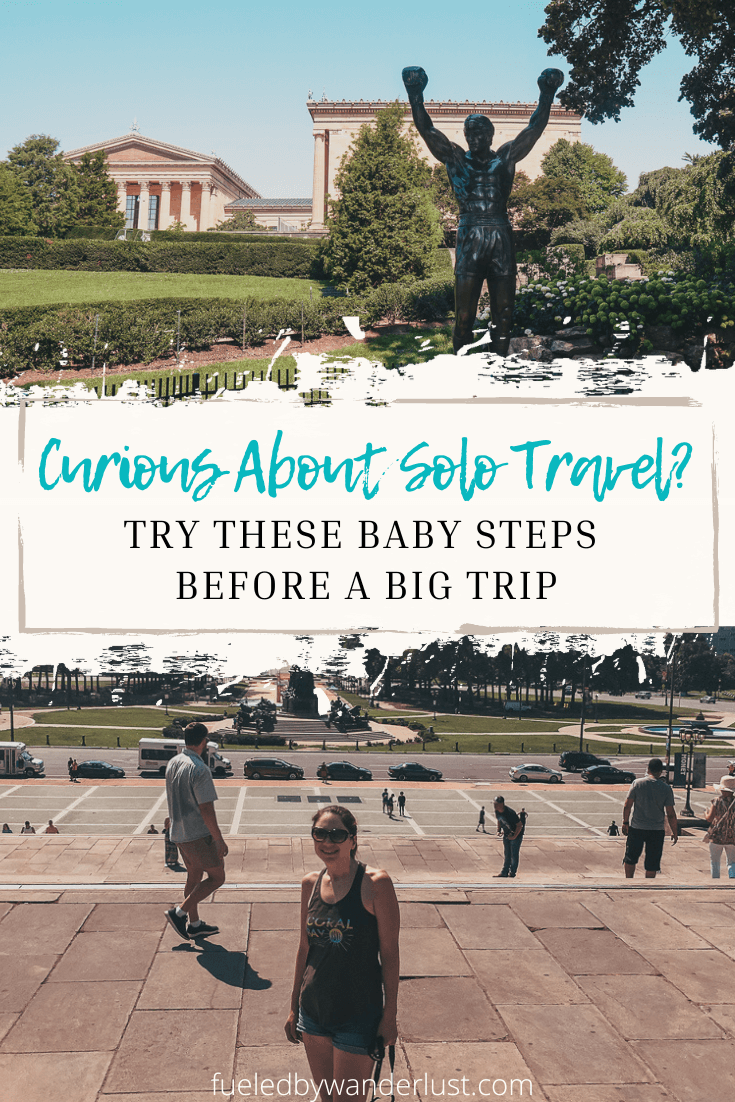 Are you curious about solo female travel and thinking of planning your first solo trip soon? It's okay to start with a small domestic trip. Here is an example of how I got my feet wet with solo travel before planning bigger trips alone.