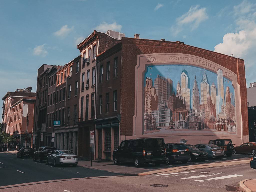 mural in philadelphia - 2 days in Philadelphia