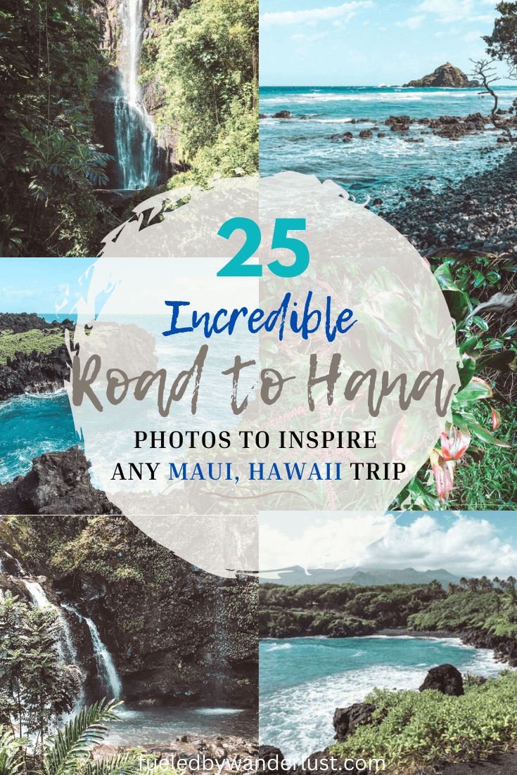The stunning views in these 25 Road to Hana photos will have you booking a flight to Maui, Hawaii immediately. From dramatic waterfalls, food stops, and rainbow eucalyptus trees, you've never seen a tropical coastal route this magical before. Whether with kids, solo, or as a couple, these pictures will inspire you to plan this perfect Maui day trip.