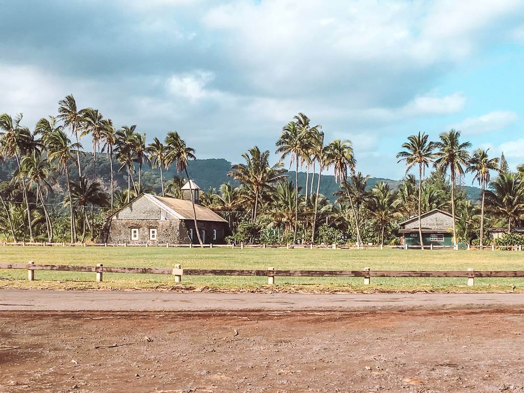 small village off hana highway in maui