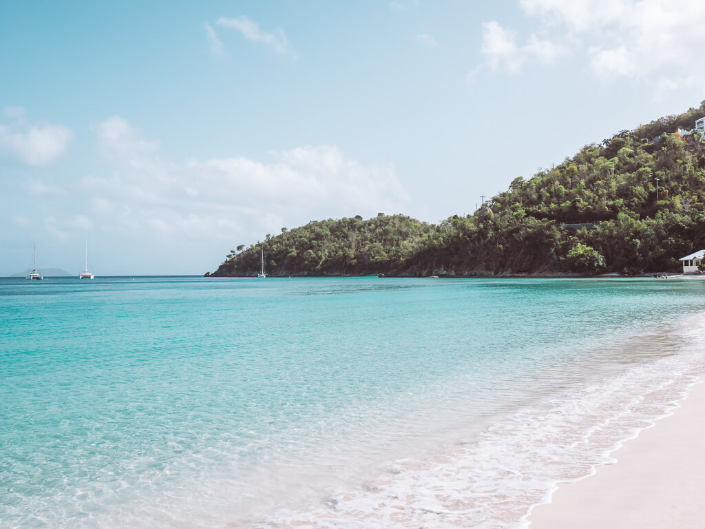 Oppenheimer Beach in St John in the Virgin Islands