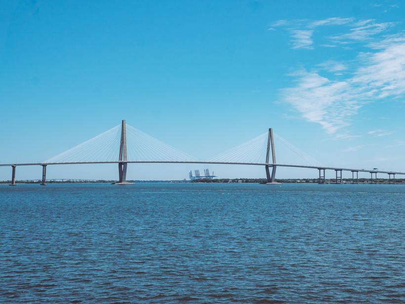 Arthur J. Ravenel Bridge over the Cooper River - 3 days in Charleston