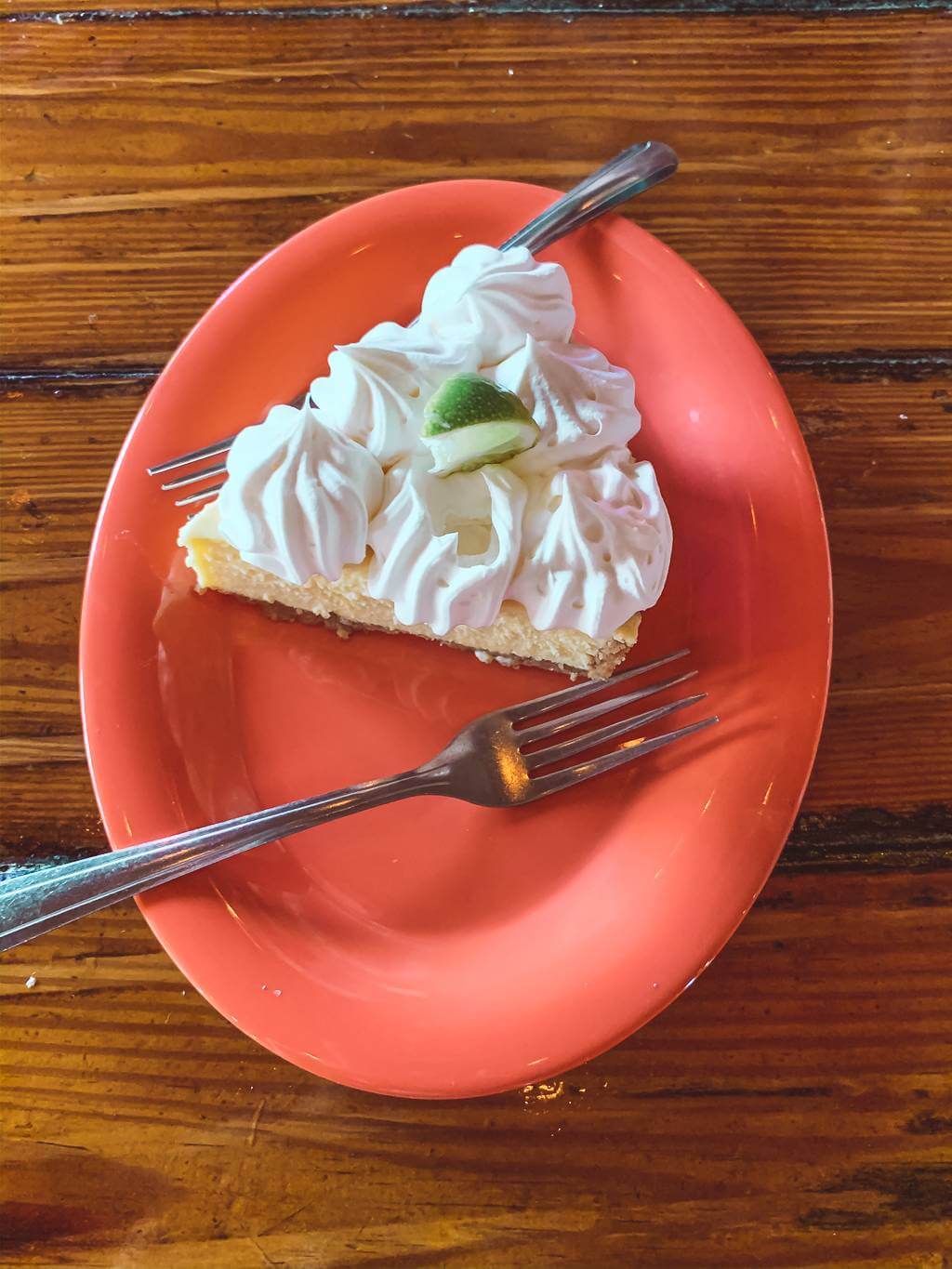 slice of pie at Hogfish Grill on Stock Island