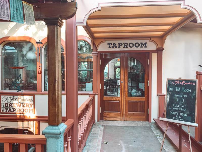 st john brewers taproom entrance