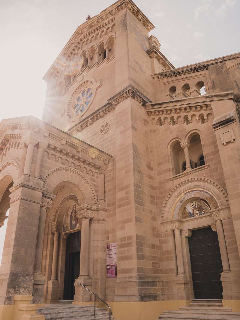 Ta' Pinu Sanctuary in Gozo - solo travel Malta