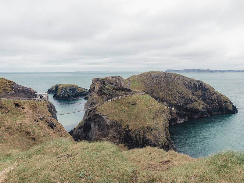 Carrick-a-Rede Rope Bridge in Northern Ireland