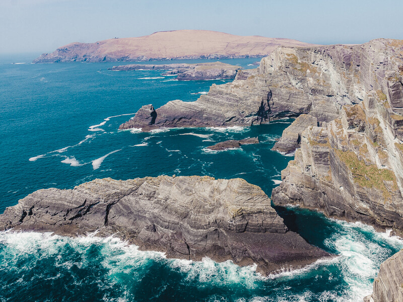 Rugged coastline on Ireland's Ring of Kerry