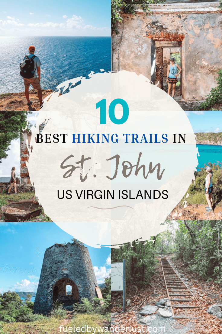 Hiking is one of the best things to do in St John in the US Virgin Islands. St John USVI has over 20 hiking trails, and there is an awesome trail for every skill level. The hikes are beautiful and often overlook the Caribbean Sea, which is awesome for St John Virgin Islands photography. Whether you travel to St John with kids or are on your honeymoon, at least one of these ten hikes will be perfect for you. This St John hiking trail guide goes over each hike and provides essential things to know.