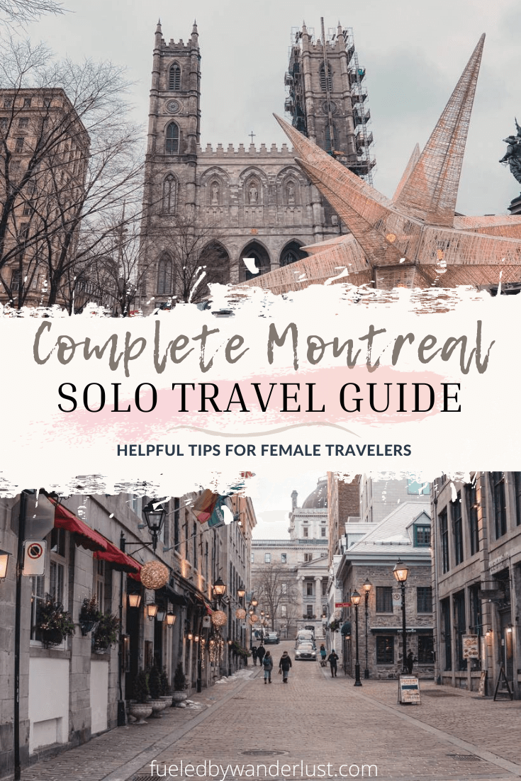 Embark on a solo adventure in the historic city of Montreal, Quebec!  Discover the magic of French Canada with this ultimate guide. From navigating downtown Montreal to must-try seasonal activities, I've got you covered. This post is loaded with solo travel tips to uncover the best things to do in this picturesque Canadian destination!